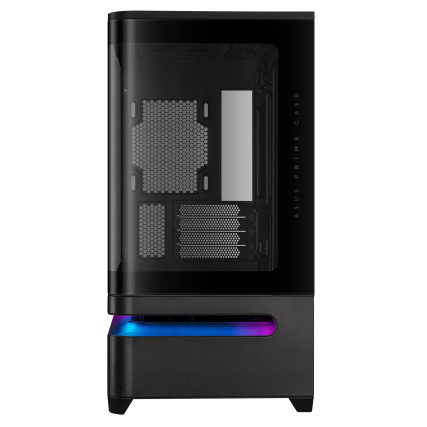 Gabinete ASUS Prime AP202 TG ARGB Negro, Media Torre, Vidrio Templado Curvo, Sin Fuente