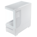 Gabinete ASUS Prime AP202 TG ARGB Blanco, Media Torre, Vidrio Templado Curvo, Sin Fuente