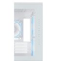 Gabinete ASUS Prime AP202 TG ARGB Blanco, Media Torre, Vidrio Templado Curvo, Sin Fuente