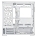 Gabinete ASUS Prime AP202 TG ARGB Blanco, Media Torre, Vidrio Templado Curvo, Sin Fuente