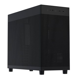Gabinete ASUS Prime AP303 Mesh Black, Media Torre, Panel de Malla, Sin Fuente