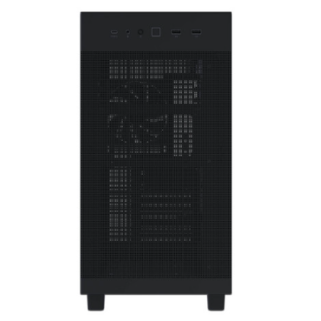 Gabinete ASUS Prime AP303 Mesh Black, Media Torre, Panel de Malla, Sin Fuente