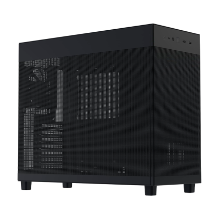 Gabinete ASUS Prime AP303 Mesh Black, Media Torre, Panel de Malla, Sin Fuente