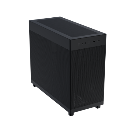 Gabinete ASUS Prime AP303 Mesh Black, Media Torre, Panel de Malla, Sin Fuente