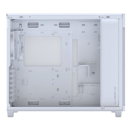 Gabinete ASUS Prime AP303 Mesh White, Media Torre, Panel de Malla, Sin Fuente