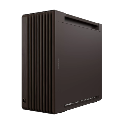 Gabinete ASUS ProArt PA602 Walnut Wood TG PWM Retro Brown,  Media Torre, Madera, Sin Fuente