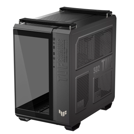 Gabinete ASUS TUF Gaming GT502 Horizon Black, Media Torre, Vidrio Templado, Sin Fuente