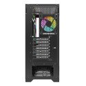 Gabinete XZEAL XZGAEX1B Full Torre E-ATX, 4 Ventiladores ARGB, Cristal / Metal, Negro, Sin fuente