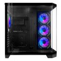 Gabinete XZEAL X-Tron XZGAXT1B Micro-ATX, 4 Ventiladores ARGB, Cristal / Metal, Negro, Sin Fuente Gabinete XZEAL X-Tron XZGAXT1B Micro-ATX, 4 Ventiladores ARGB, Cristal / Metal, Negro, Sin Fuente