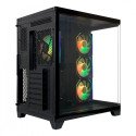Gabinete XZEAL X-Tron XZGAXT1B Micro-ATX, 4 Ventiladores ARGB, Cristal / Metal, Negro, Sin Fuente Gabinete XZEAL X-Tron XZGAXT1B Micro-ATX, 4 Ventiladores ARGB, Cristal / Metal, Negro, Sin Fuente