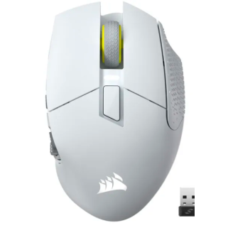 Mouse Gamer Corsair Scimitar Elite Wireless RGB Blanco, 26,000 DPI, 16 Botones Programables