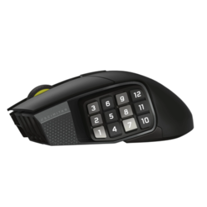 Mouse Gamer Corsair Scimitar Elite Wireless RGB Gris Metálico, 26,000 DPI, 16 Botones Programables