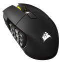 Mouse Gamer Corsair Scimitar Elite Wireless RGB Gris Metálico, 26,000 DPI, 16 Botones Programables