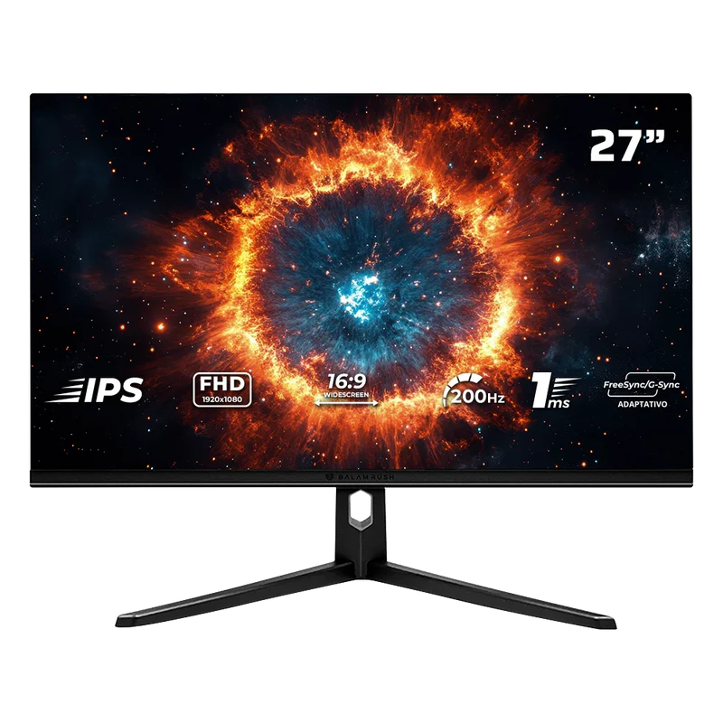 Monitor Gamer Balam Rush Hyper Nova MHN27Y 27" IPS Fast Full HD 200Hz 1ms RG Monitor Gamer Balam Rush Hyper Nova MHN27Y 27" IPS Fast Full HD 200Hz 1ms RG