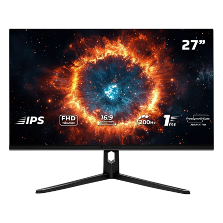 Monitor Gamer Balam Rush Hyper Nova MHN27Y 27" IPS Fast Full HD 200Hz 1ms RG