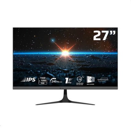 Monitor Gamer Balam Rush Cosmos Edge MCE27P 27" Full HD IPS 240Hz 1ms HDMI 2.1 DisplayPort Negro