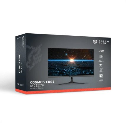 Monitor Gamer Balam Rush Cosmos Edge MCE27P 27" Full HD IPS 240Hz 1ms HDMI 2.1 DisplayPort Negro