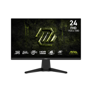 Monitor Gamer MSI MAG 245F X24 24" Full HD Rapid IPS 240Hz 0.5ms