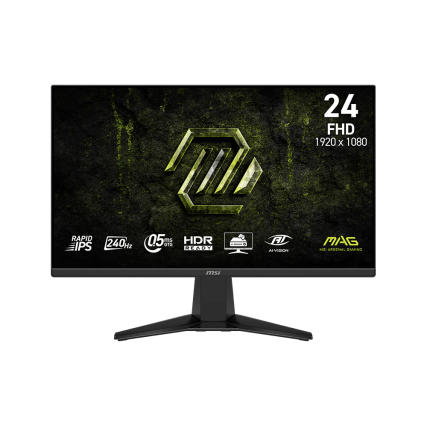 Monitor Gamer MSI MAG 245F X24 24" Full HD Rapid IPS 240Hz 0.5ms