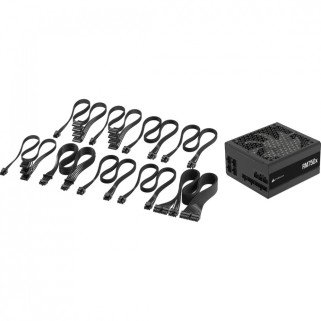 Fuente de Poder Corsair RM750x 750W 80 Plus Gold Full Modular ATX 3.1 PCIe 5.1 Negra