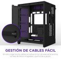 Gabinete NZXT H9 Flow RGB Negro ATX Mid Tower (CM-H92FB-R1) con USB-C, Vidrio Templado y Alto Flujo de Aire