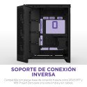 Gabinete NZXT H9 Flow RGB Negro ATX Mid Tower (CM-H92FB-R1) con USB-C, Vidrio Templado y Alto Flujo de Aire