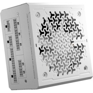 Fuente de Poder Corsair RM1000e 1000W 80 Plus Gold Full Modular ATX 3.1 PCIe 5.1 Blanca