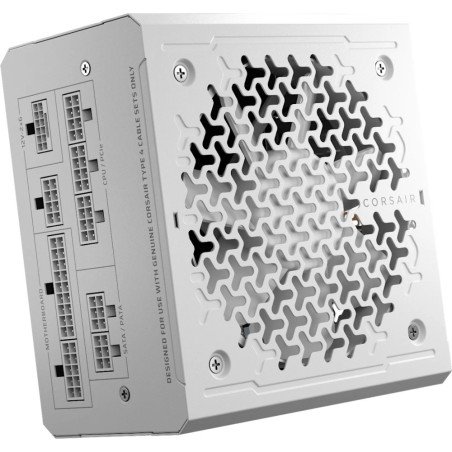 Fuente de Poder Corsair RM1000e 1000W 80 Plus Gold Full Modular ATX 3.1 PCIe 5.1 Blanca