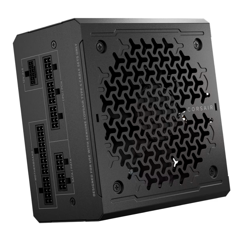 Fuente de Poder Corsair RM750e 750W 80 Plus Gold Full Modular ATX 3.1 PCIe 5.1 Negra