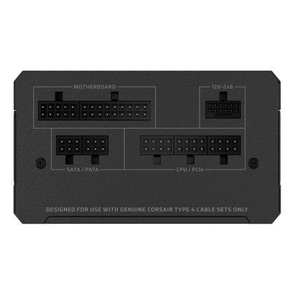 Fuente de Poder Corsair RM850e 850W 80 Plus Gold Full Modular ATX 3.1 PCIe 5.1 Negra