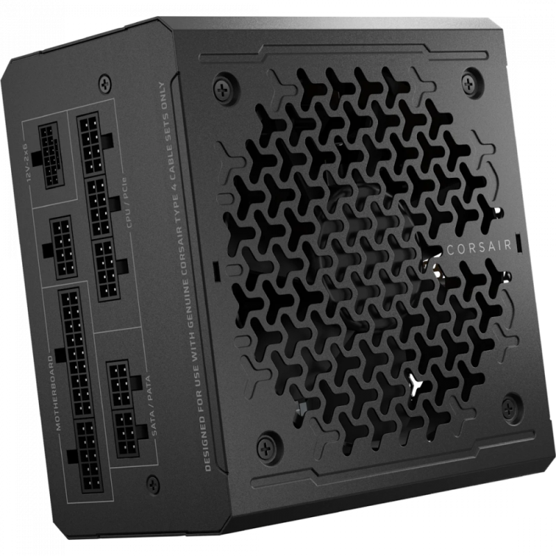Fuente de Poder Corsair RM1000e 1000W 80 Plus Gold Full Modular ATX 3.1 PCIe 5.1 Negra