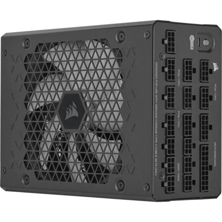Fuente de Poder Corsair HX1200i 1200W 80 Plus Platinum Full Modular ATX 3.1 PCIe 5.1 Negra