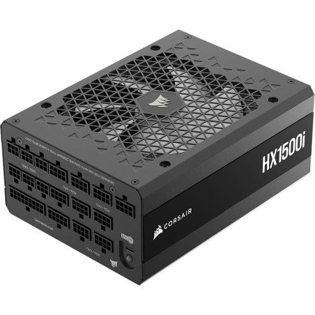 Fuente de Poder Corsair HX1500i 1500W 80 Plus Platinum Full Modular ATX 3.1 PCIe 5.1 Negra