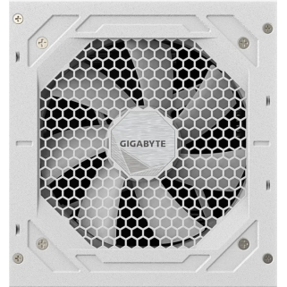 Fuente de Poder Gigabyte UD1000GM PG5 ICE 1000W 80 Plus Gold Full Modular PCIe Gen5 16-Pin ATX 3.0 Blanca