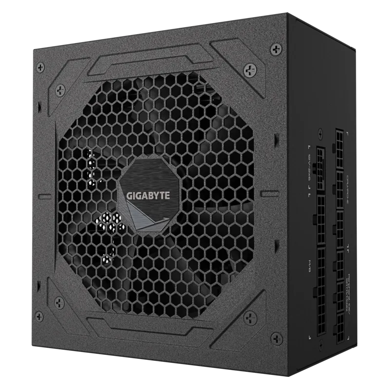 Fuente de Poder Gigabyte GP-UD750GM PG5 V2 750W 80 Plus Gold Modular ATX 3.1 PCIe 5.1 12V-2x6 Negro