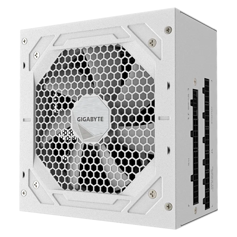 Fuente de Poder Gigabyte GP-UD850GM PG5 ICE 850W 80 Plus Gold Modular ATX 3.1 PCIe 5.1 Blanco Fuente de Poder Gigabyte GP-UD850GM PG5 ICE 850W 80 Plus Gold Modular ATX 3.1 PCIe 5.1 Blanco