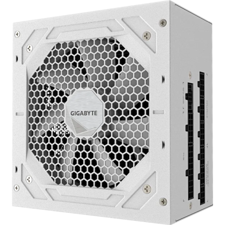 Fuente de Poder Gigabyte GP-UD850GM PG5 ICE 850W 80 Plus Gold Modular ATX 3.1 PCIe 5.1 Blanco