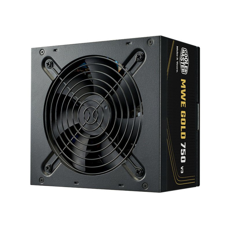 Fuente de Poder Cooler Master MWE Gold 750 V3 750W 80 Plus Gold ATX 3.1 No Modular