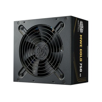 Fuente de Poder Cooler Master MWE Gold 750 V3 750W 80 Plus Gold ATX 3.1 No Modular