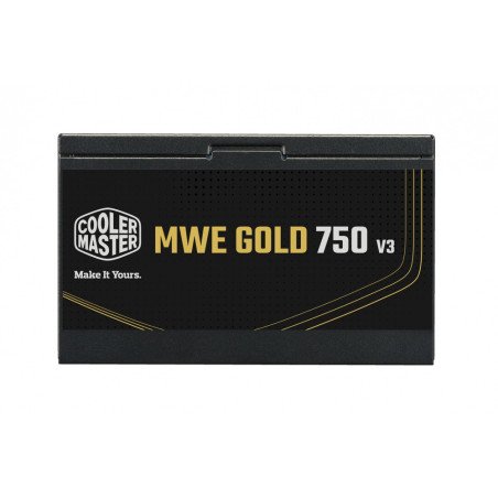 Fuente de Poder Cooler Master MWE Gold 750 V3 750W 80 Plus Gold ATX 3.1 No Modular