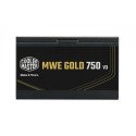 Fuente de Poder Cooler Master MWE Gold 750 V3 750W 80 Plus Gold ATX 3.1 No Modular