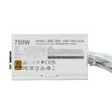 Fuente de Poder Cooler Master MWE 750W Blanca ATX 3.1 PFC Activo No Modular