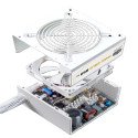 Fuente de Poder Cooler Master MWE 850W Blanca ATX 3.1 PFC Activo No Modular Fuente de Poder Cooler Master MWE 850W Blanca ATX 3.1 PFC Activo No Modular