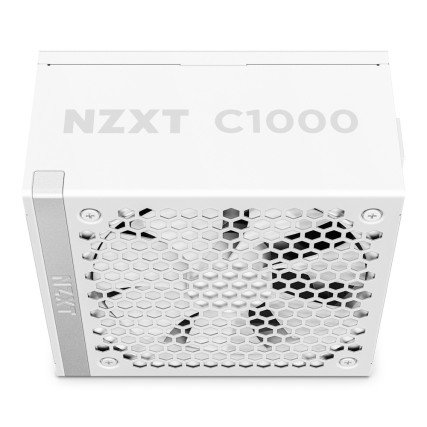 Fuente de Poder NZXT C1000 1000W 80 Plus Gold ATX 3.1 Full Modular Blanca