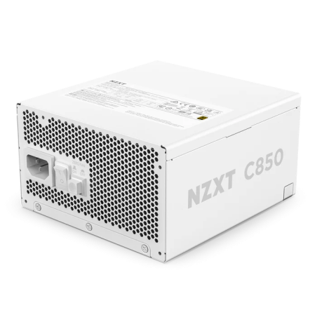 Fuente de Poder NZXT C850 850W 80 Plus Gold ATX 3.1 Full Modular Blanca