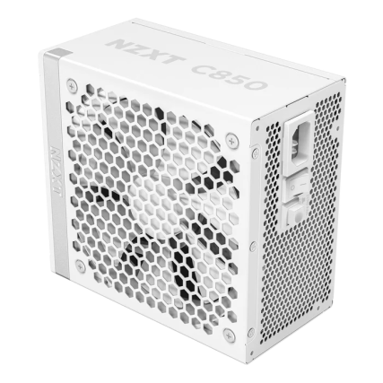 Fuente de Poder NZXT C850 850W 80 Plus Gold ATX 3.1 Full Modular Blanca