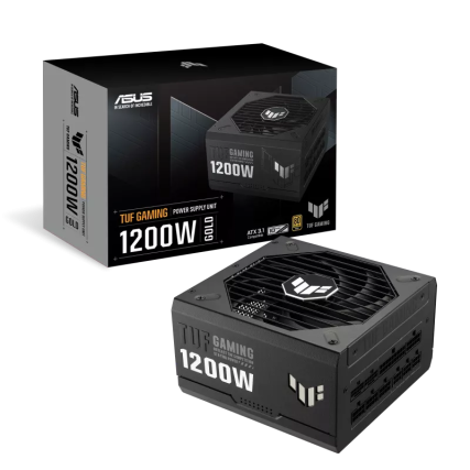Fuente de Poder ASUS TUF Gaming 1200W Gold (TUF-GAMING-1200G) 80 Plus Gold Totalmente Modular ATX 3.0
