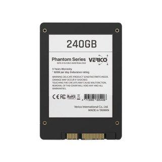 Unidad SSD Interna VERICO Phantom 240GB SATA III 2.5" 7mm 3D NAND