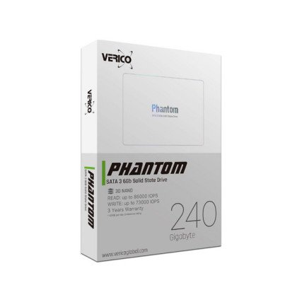 Unidad SSD Interna VERICO Phantom 240GB SATA III 2.5" 7mm 3D NAND