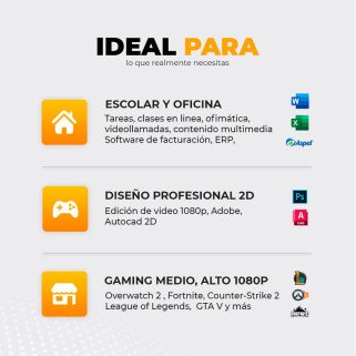 Yali V3 - AMD Ryzen 7 8700G, 16GB DDR5, 1TB M.2, Wifi, Bluetooth